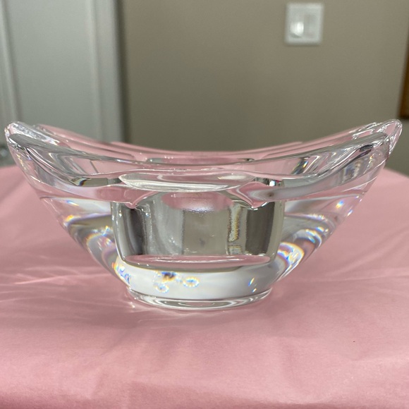 EUC ORREFORS SWEDEN CRYSTAL CANDLE HOLDER - Picture 6 of 9